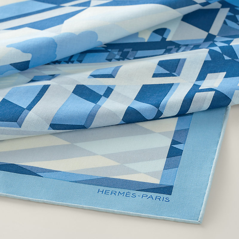 Faubourg en Perspective handkerchief | Hermès USA